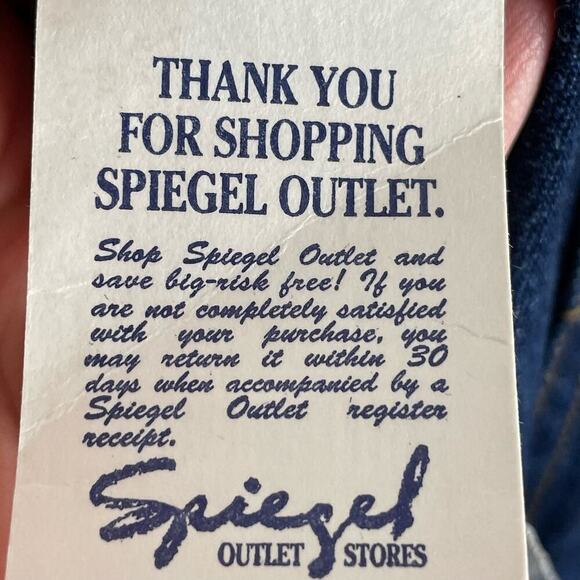 Vintage deadstock high rise lightweight cargo utility jeans size 4 - Picture 10 of 13